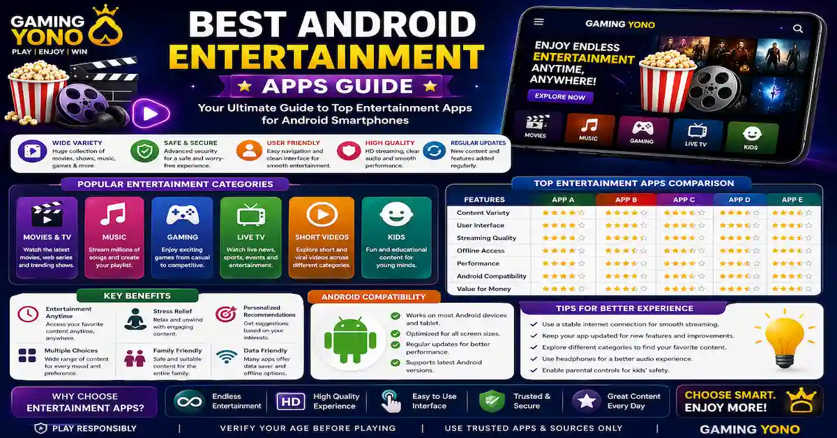 Best Android Entertainment Apps Guide