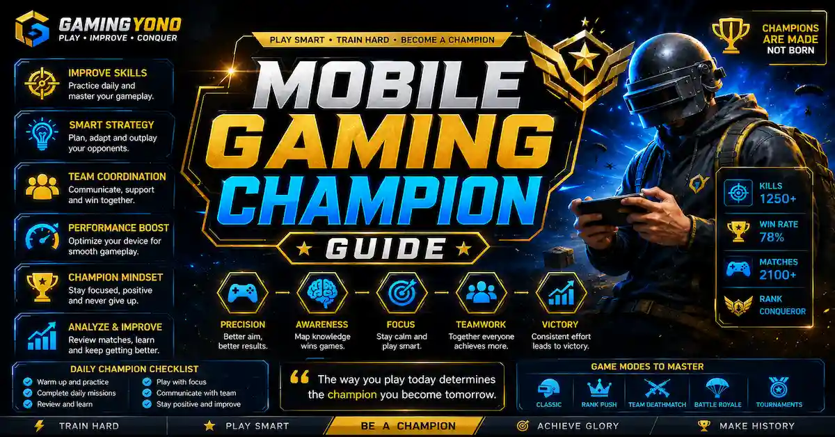 Mobile Gaming Champion Guide