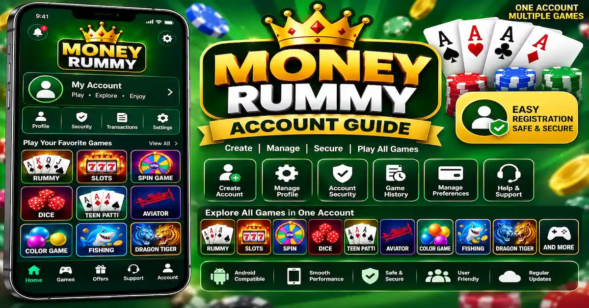 Money Rummy Account Guide