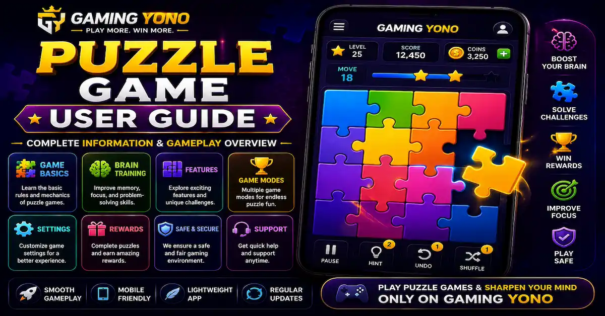 🎮 Puzzle Game User Guide
