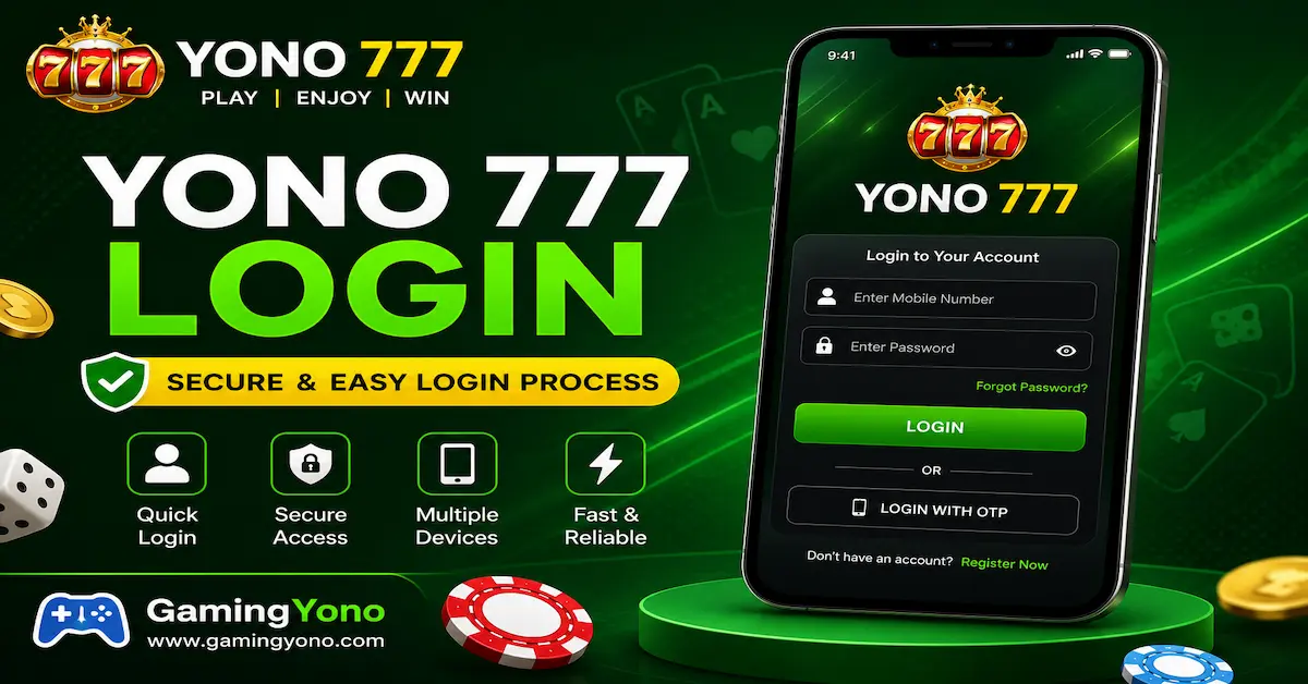 Yono 777 Login