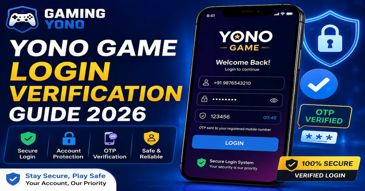 Yono Game Login Verification Guide