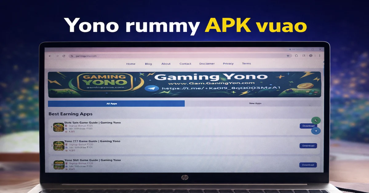 Yono rummy APK vuao App Guide