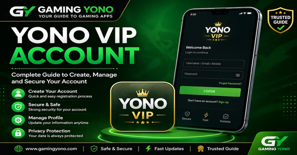 Yono VIP Account